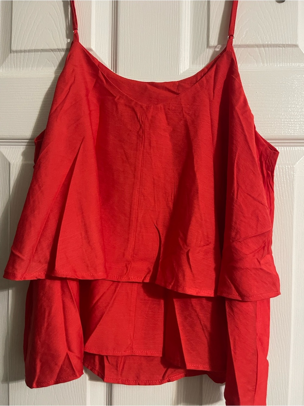 NWT SHEIN Ladies Ruffle Tank - Picture 2 of 6
